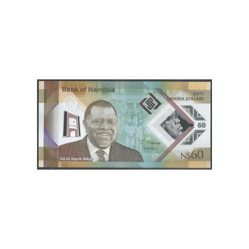 Namibia, 60 Dollars 2025 P19