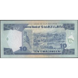 Swaziland, 10 Emalageni 1 Abr 2006 P29c
