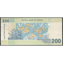 Sudan, 200 Pounds Ene 2019 P78