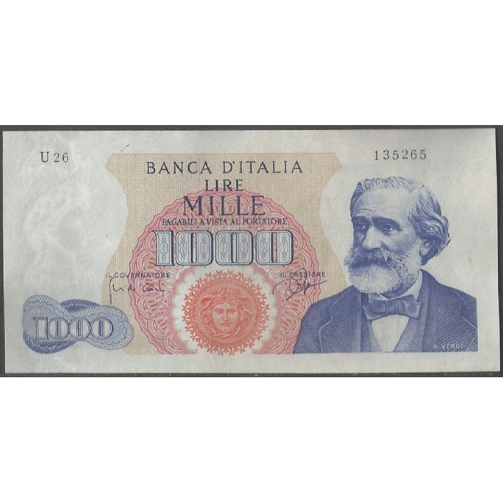 Italia 1.000 Liras 25 Jul 1964 P96c