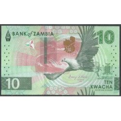 Zambia, 10 Kwacha 2024 P62