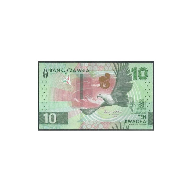 Zambia, 10 Kwacha 2024 P62