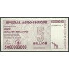Zimbabwe, 5.000.000.000 Dollars 15 May 2008 P61