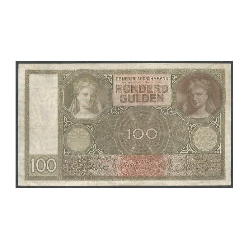 Holanda, 100 Gulden 23 Mar 1944 P51c