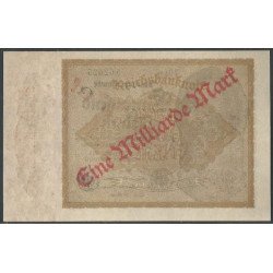 Alemania, 1 Millardo Mark ND Sep 1923 P113a