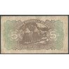 Bulgaria, 5 Leva 1922 P34a