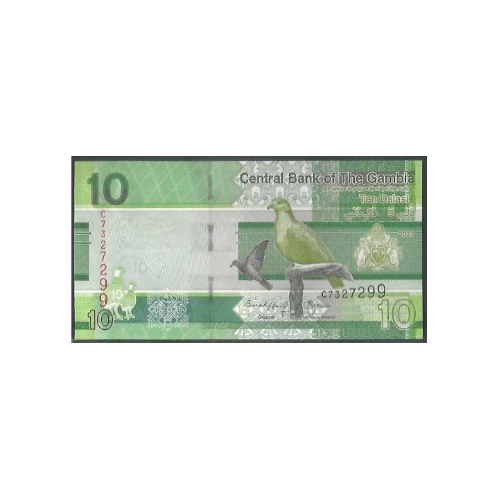 Gambia 10 Dalasis ND2023 P38c