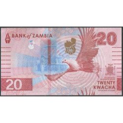 Zambia, 20 Kwacha 2024 P63