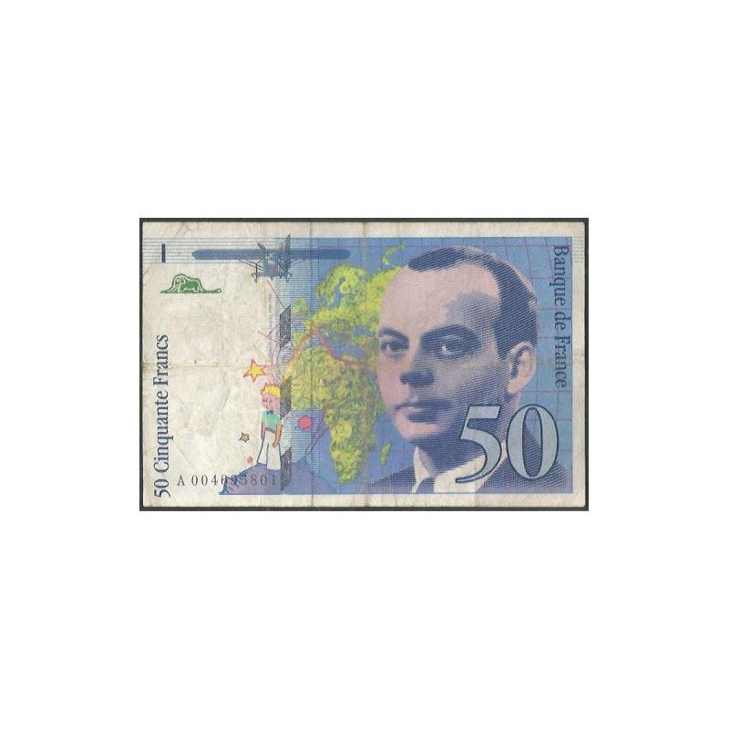 Francia, 50 Francs 1992 P157a