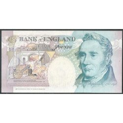 Inglaterra, 5 Pounds ND1999-02 P382Ab