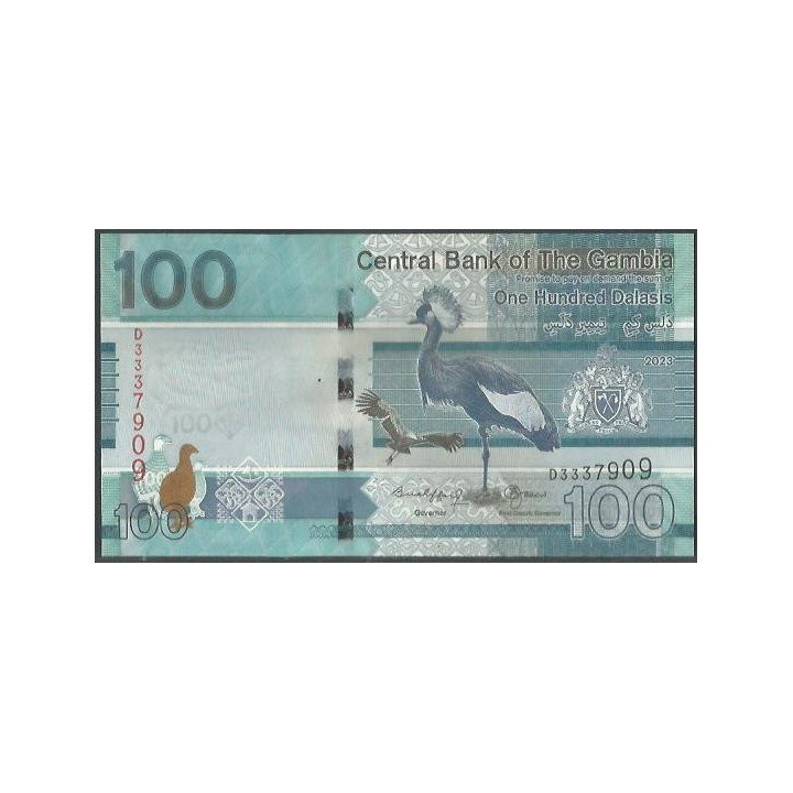 Gambia 100 Dalasis ND2023 P41c