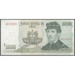 Chile 1.000 Pesos 2009 P154g