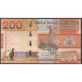 Gambia 200 Dalasis ND2023 P42c