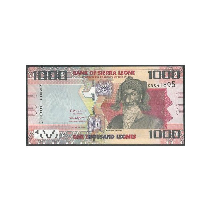 Sierra Leona 1.000 Leones 27 Abr 2021 P30f