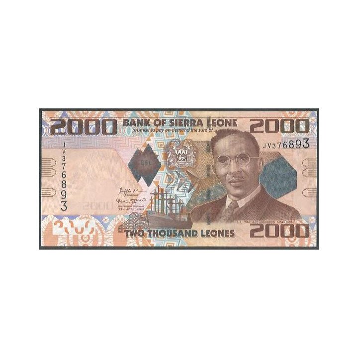 Sierra Leona 2.000 Leones 27 Abr 2021 P31f