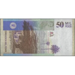 Billete de 50.000 Pesos 6 Ago 2014 BGW828