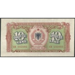 Albania 10 Leke 1957 P28a