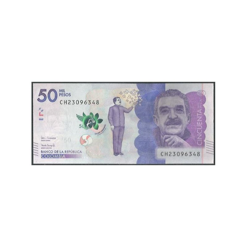 Billete de 50.000 Pesos 26 May 2020 CH BGWNF50-
