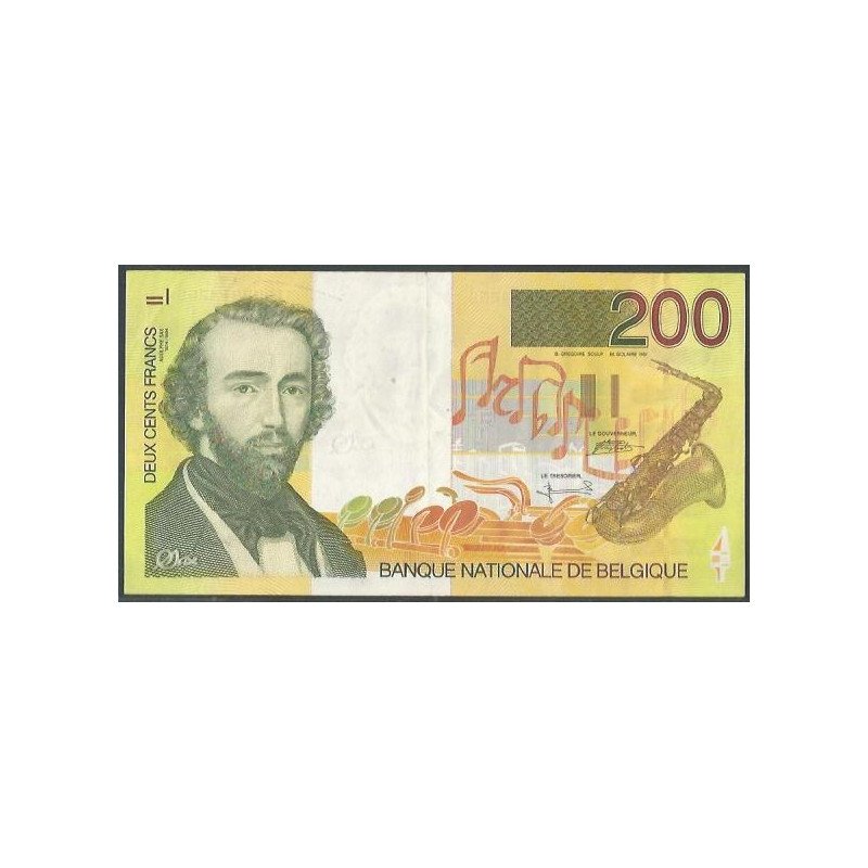 Belgica, 200 Francs ND1995 P148a