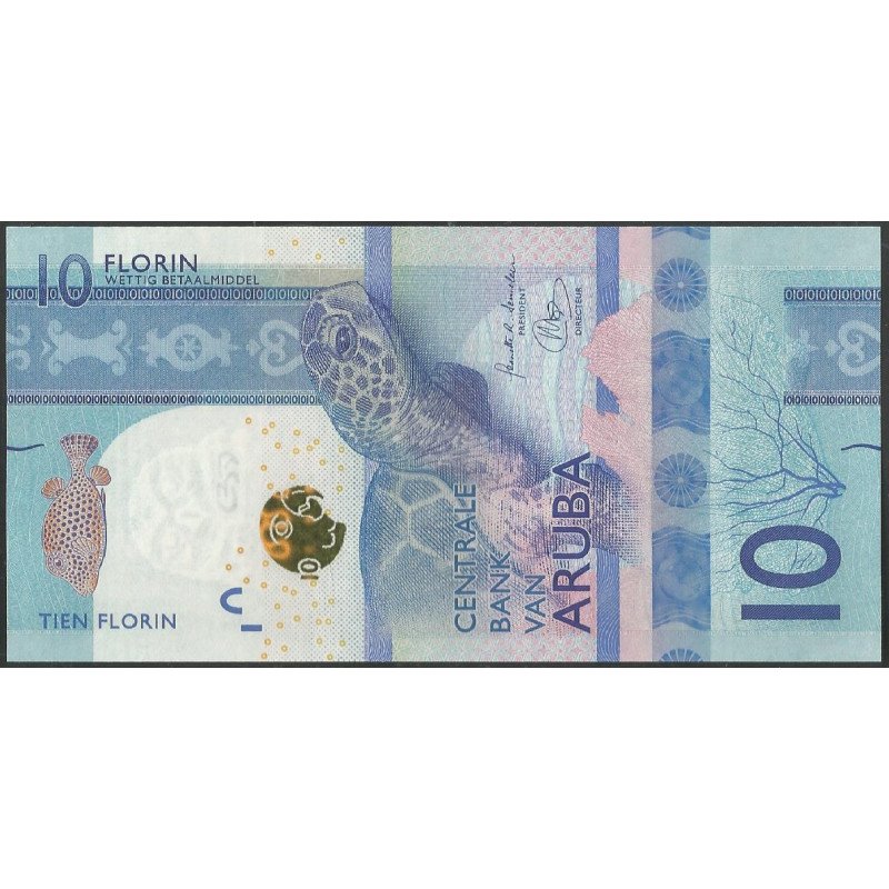 Aruba 10 Florin 1 Ene 2019 P21