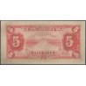 China Puppet banks, 5 Yuan 1940 PJ10e