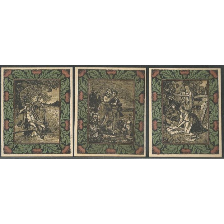 Alemania - Artern 50 Pfennig Oct 1923 Serie X 6 reverso