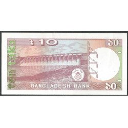 Bangladesh 10 Taka ND1982 P26c