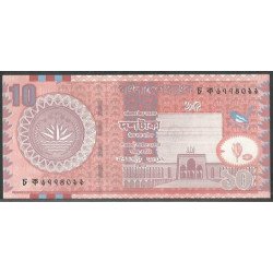 Bangladesh 10 Taka 2003 P39b