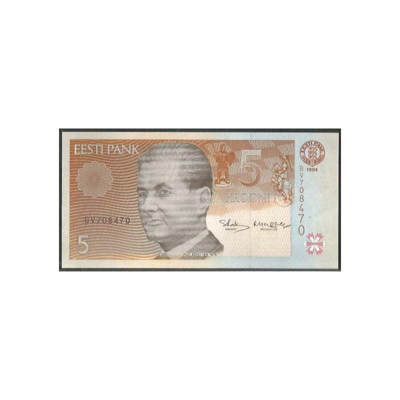 Estonia, 5 Krooni 1994 P76a