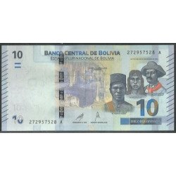 Bolivia, 10 Bolivianos L 28...