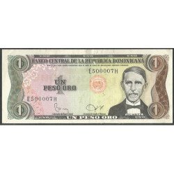 Rep. Dominicana, 1 Peso...