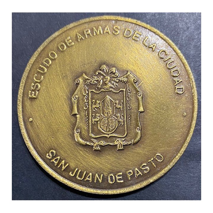 Medalla San Juan de Pasto - La casa del precursor Pasto 450 Años