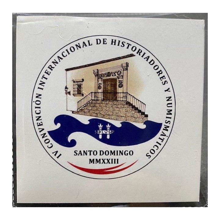 Santo Domingo 2023 4° Convencion int. de Historiadores Numismaticos reverso