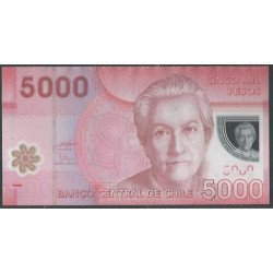Chile, 5.000 Pesos 2011 P163b