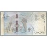 Billete de 5.000 Pesos 26 Jul 2022 Serie BA BGWNF5-