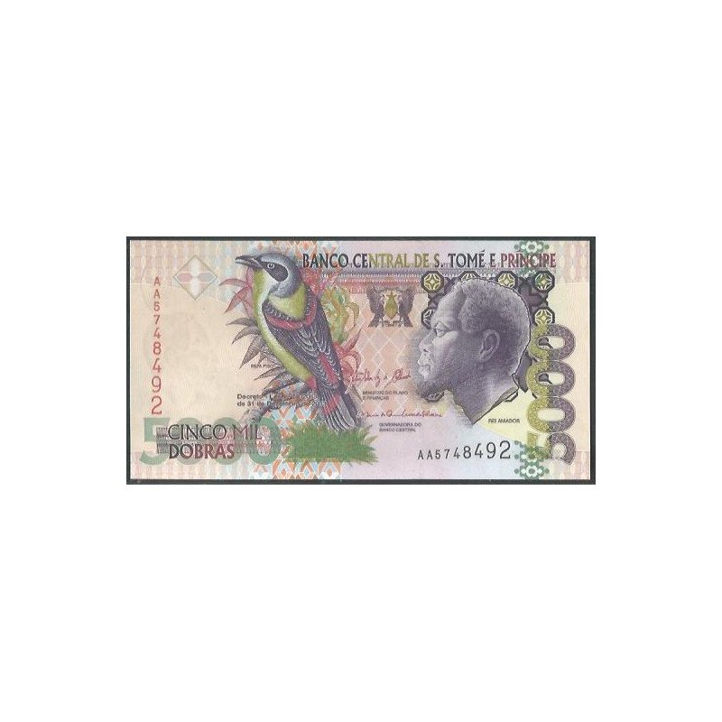 St. Tome e Prince, 5.000 Dobras 31 Dic 2013 P65d