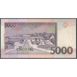 St. Tome e Prince, 5.000 Dobras 31 Dic 2013 P65d