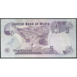 Malta, 5 Liras L1967 (79) P35a