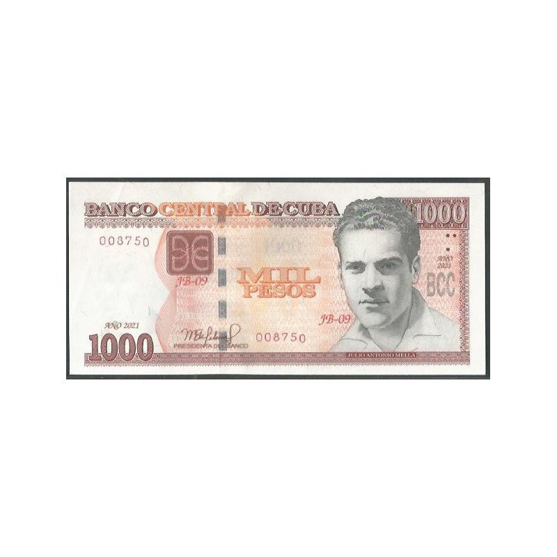 Cuba, 1.000 Pesos 2021 P132b
