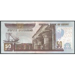Egipto 50 Pounds 2013 Firma 23 P66k