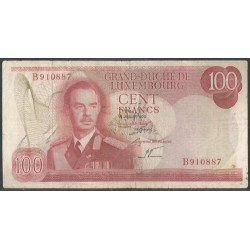 Luxemburgo, 100 Francs 15...
