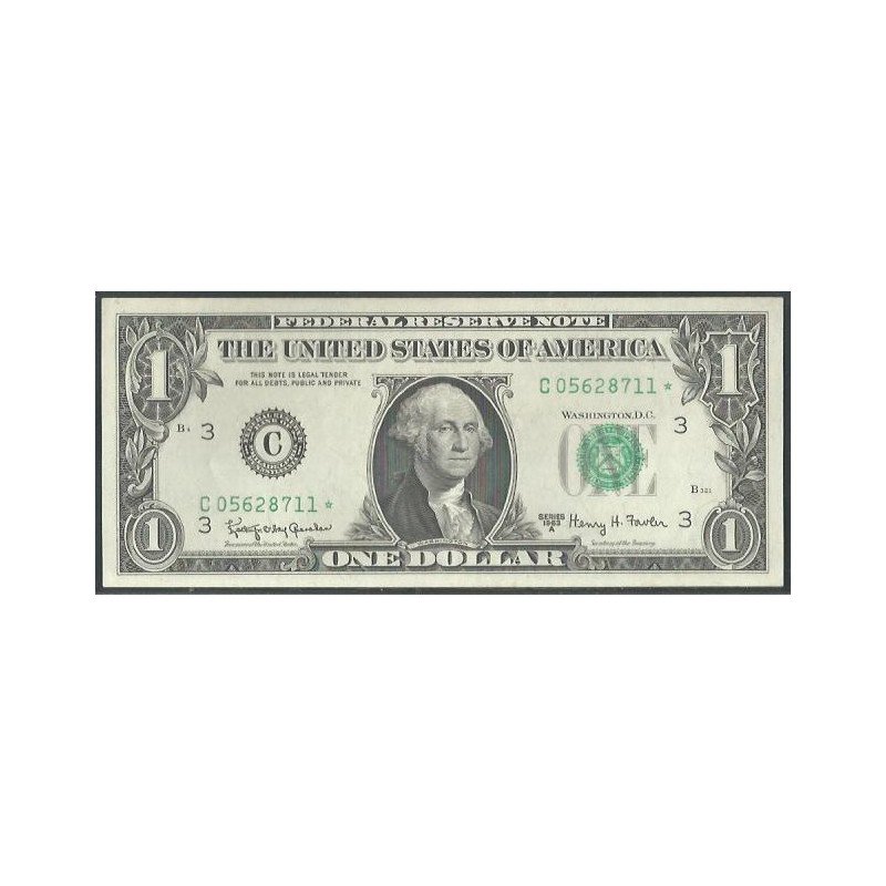 Estados Unidos, 1 Dollar 1963A C Estrella P443b