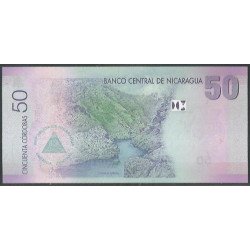 Nicaragua, 50 Cordobas 12 Sep 2007 P203a