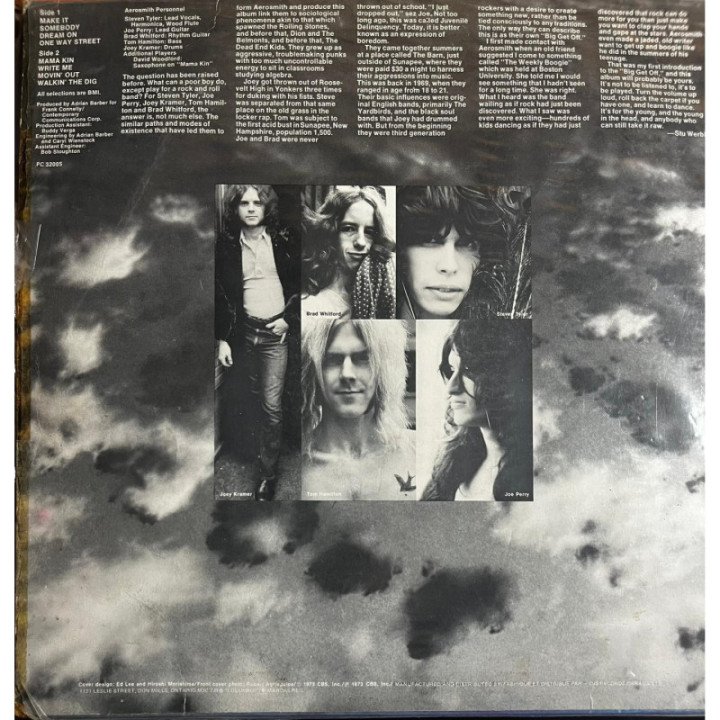 Aerosmith - Aerosmith reverso