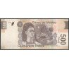 Mexico, 500 Pesos 1 Ago 2017 Serie BM P126LM