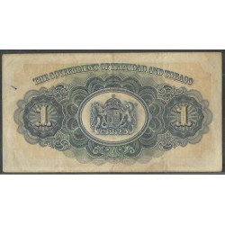 Trinidad y Tobago, 1 Dollar 1 Jul 1949 P5e