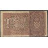 Croacia, 2 Kuna 25 Sep 1942 P8b
