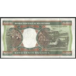 Mauritania, 500 Ouguiya 28 Nov 2002 P8c