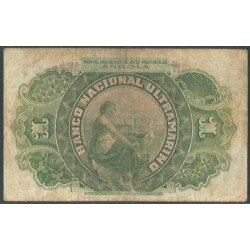 Angola 1 Escudo 1 Ene 1921 P55