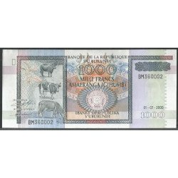 Burundi, 1.000 Francs 1 May...